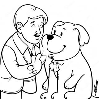 Talking Ben Coloring Pages