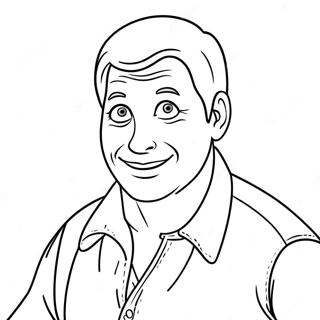 Talking Ben Coloring Page 63032-50695