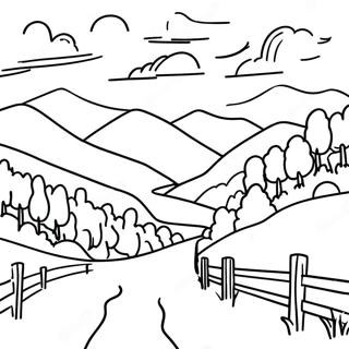 Great Smoky Mountains Coloring Pages