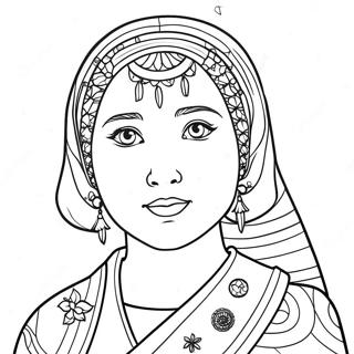 Mina Coloring Page 63062-50719