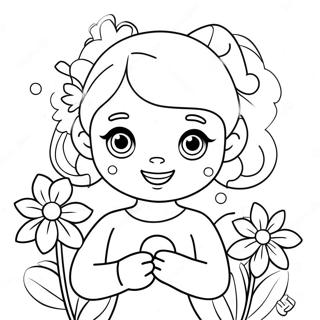 Mina Coloring Pages