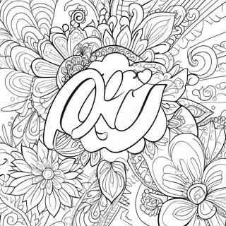 Word Coloring Page 6311-5199