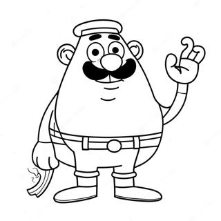 Uncle Grandpa Coloring Page 63132-50775