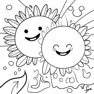 Smiling Face Laugh Now Cry Later Coloring Page 63143-50780