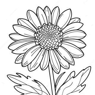 Chrysanthemum Coloring Page 63152-50790