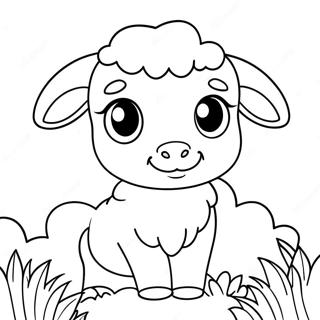 Easter Lamb Coloring Pages