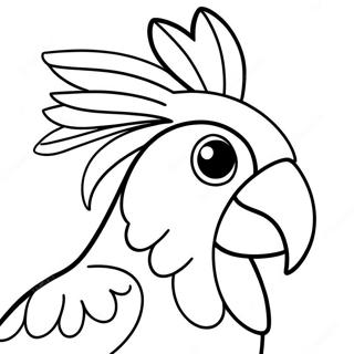 Cockatoo Coloring Pages