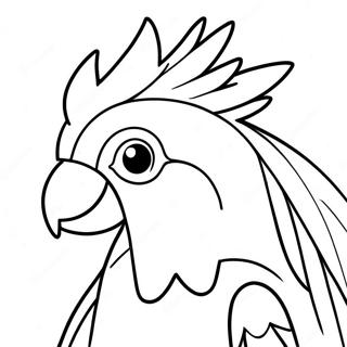 Cockatoo Coloring Page 63212-50835