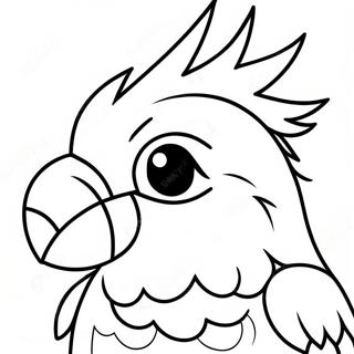 Cockatoo Coloring Page 63212-50836