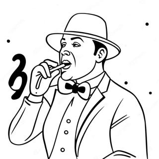 Roaring 20s Coloring Pages