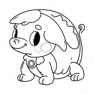 Adventurous Lil Petey Coloring Page 63243-50858