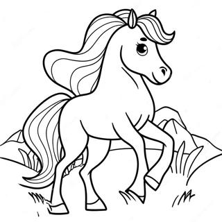 Wild Horse Coloring Page 63282-50894