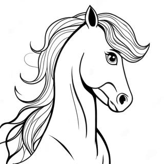 Wild Horse Coloring Page 63282-50895