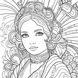 Posca Coloring Page 63302-50906