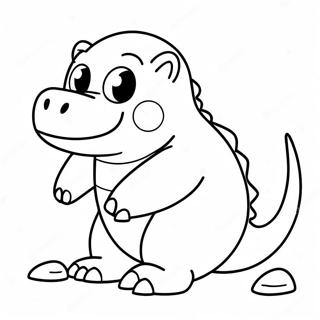 Slowpoke Coloring Pages