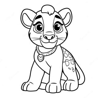 Kiara Lion Guard Coloring Pages