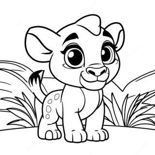 Kiara Lion Guard Coloring Page 63392-50972