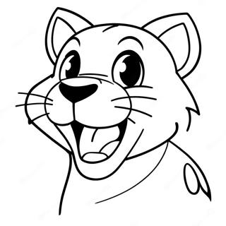 Kiara Roaring Fiercely Coloring Page 63393-50983