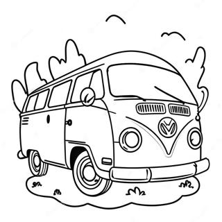 Camper Coloring Pages