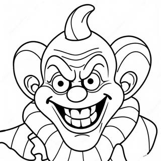 Killer Klowns Coloring Pages