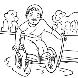 Special Olympics Coloring Pages