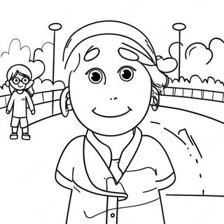 Special Olympics Coloring Page 63462-51039