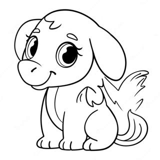 Cute Turning Red Abby Coloring Page 63483-51055