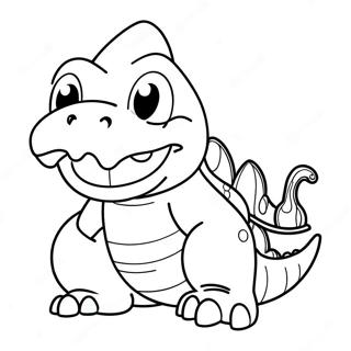 Chomper Coloring Page 63492-51050