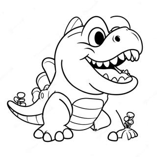 Chomper Coloring Page 63492-51051