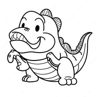 Chomper Coloring Page 63492-51052