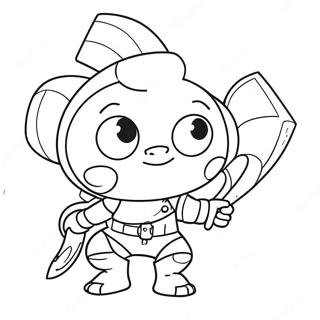 Pk Xd Character Adventure Coloring Page 63513-51071