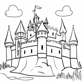 Medieval Coloring Pages