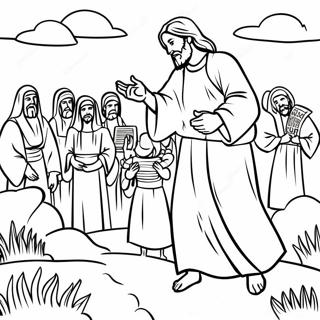 Parables Of Jesus Coloring Page 63552-51102