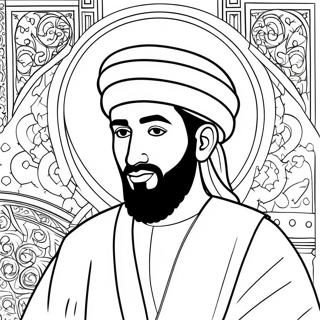 Prophet Muhammad Coloring Page 63582-51127