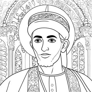 Prophet Muhammad Coloring Page 63582-51128