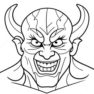 Demon Coloring Pages