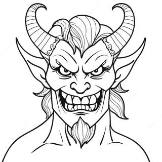 Demon Coloring Page 6361-5239