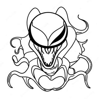 Among Us Venom Character Coloring Page 63622-51160