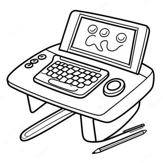 Leap Pad Imagination Desk Coloring Pages