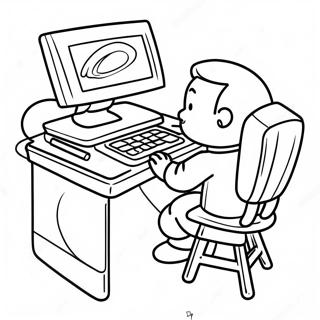 Leap Pad Imagination Desk Coloring Page 63632-51162