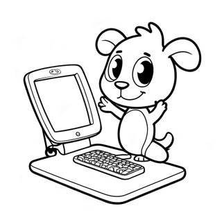 Leap Pad Imagination Desk Coloring Page 63632-51164