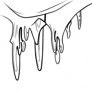 Icicle Coloring Pages