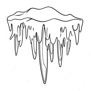 Icicle Coloring Page 63642-51175