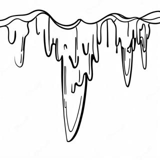 Icicle Coloring Page 63642-51176