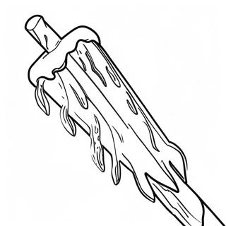 Sparkling Icicle Coloring Page 63643-51177