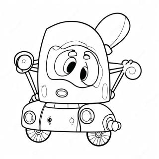 Numberjacks Coloring Page 63652-51182