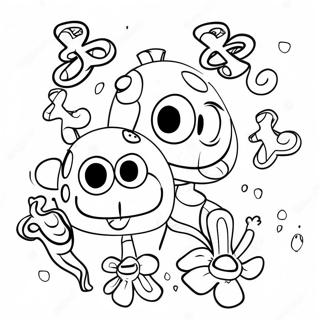 Numberjacks In Colorful Adventure Coloring Page 63653-51187