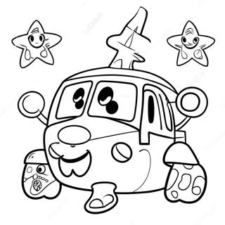 Numberjacks In Colorful Adventure Coloring Page 63653-51188