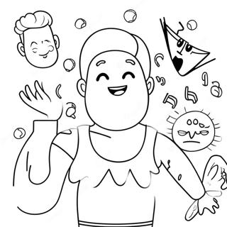 Glee Coloring Page 63662-51191