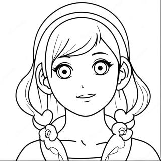 Anya Anime Coloring Page 63712-51227